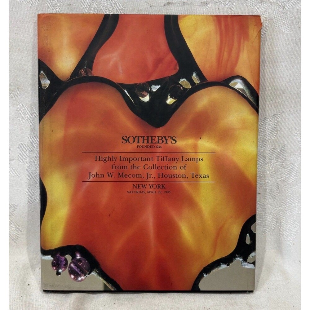 Sotheby's Tiffany Lamp Auction Catalog John Mecom Collection April ‘95 Hardcover
